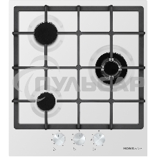 Газовая варочная панель HOMSair HGE433TGCWH Газовая варочная панель HOMSair HGE433TGCWH