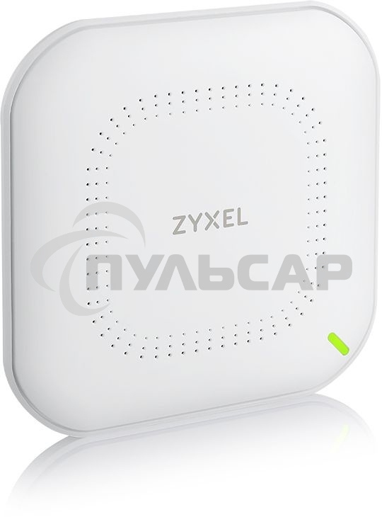 Гибридная точка доступа Zyxel NebulaFlex NWA50AX, WiFi 6, 802.11a/b/g/n/ac/ax (2,4 и 5 ГГц), MU-MIMO, антенны 2x2, до 575+1200 Мбит/с, 1xLAN GE, PoE, без поддержки Captive portal и WPA-Enterprise, защ