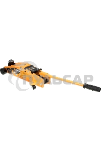 Домкрат ВИХРЬ ДМК-2,5ФК2,5т,140-390мм,сфиксатором,вкейсе, гидравлический подкатной