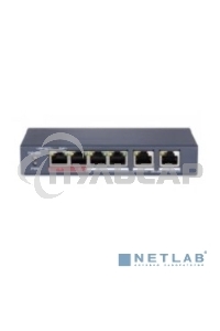 Коммутатор HiWatch DS-S604P неуправляемый