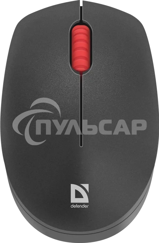 Мышь беспроводная Defender Tiana MB-055 черный, 1000 dpi, радиоканал, USB, кнопки - 3