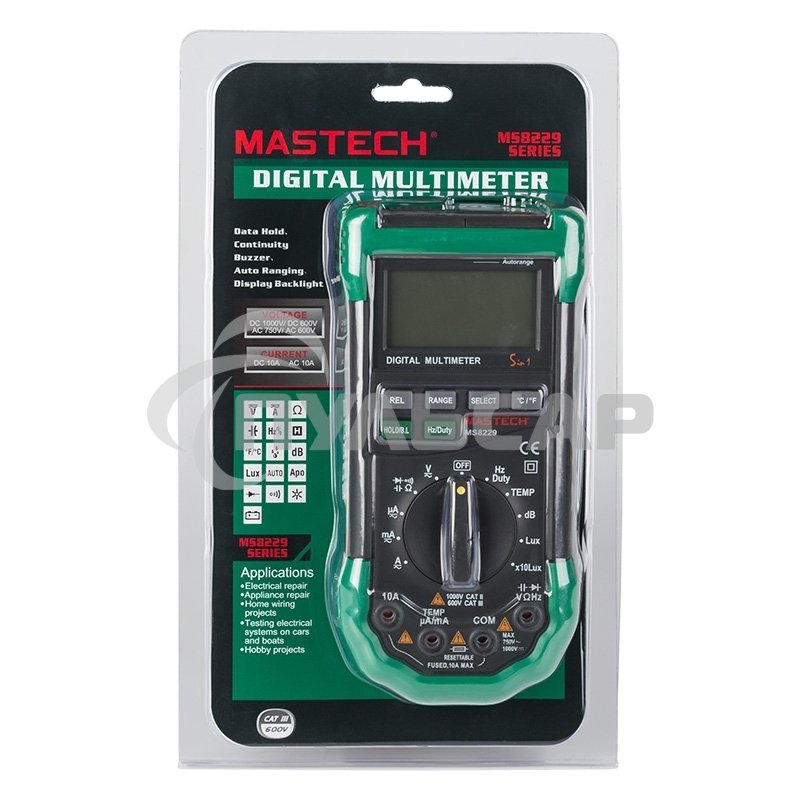 Профессиональный мультиметр 5 в 1 MS8229 MASTECH