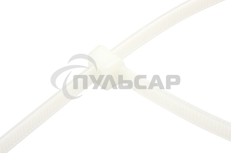 Хомут-стяжка кабельная нейлоновая Rexant 300 x4,8 мм, белая, упаковка 100 шт.