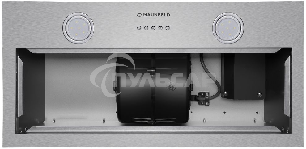 Вытяжка встраиваемая Maunfeld THAMES 601PM нержавеющая сталь, 60 см, 850 куб. м/ч, 44 дБ