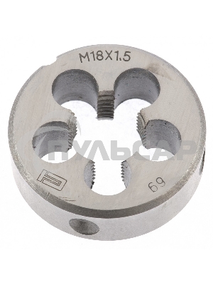 Плашка СИБРТЕХ М18x1,5 мм 77048
