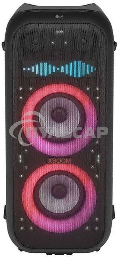 Минисистема LG XBOOM XL9T черный/красный 1000Вт USB BT