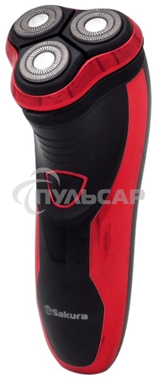 Электробритва Sakura SA-5409R 3гол триммер влаж.бритье