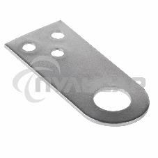 Накладка для замка 30х70 цинк ЧЕТЫРЕ СЕЗОНА