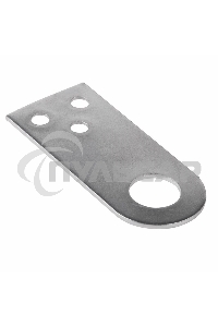 Накладка для замка 30х70 цинк ЧЕТЫРЕ СЕЗОНА