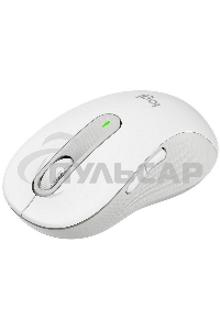 Мышь беспроводная Logitech Signature M650 L белый, 4000 dpi, радиоканал, Bluetooth, USB, кнопки - 5