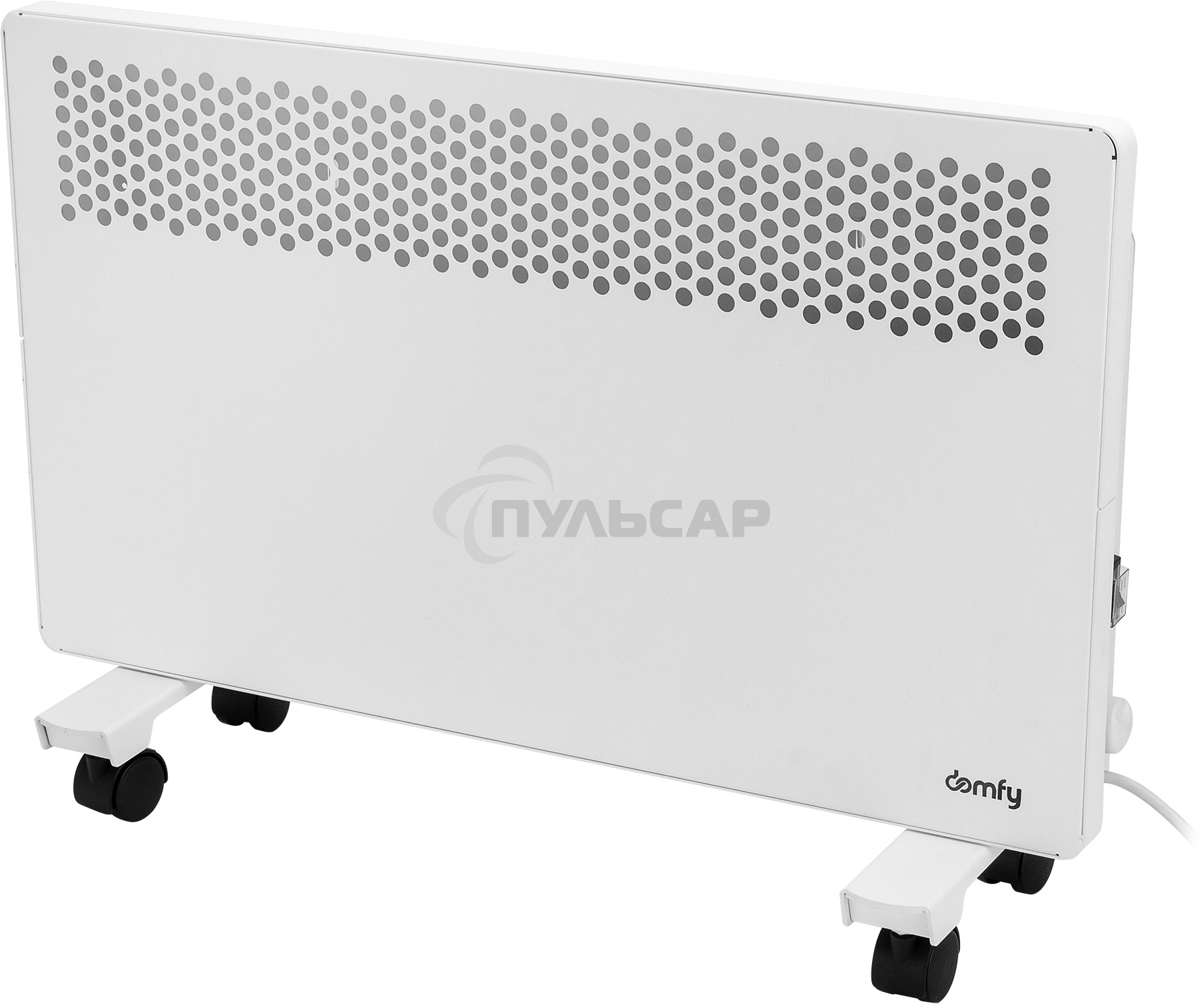 Конвектор Domfy DCW-CH1015 белый, 1500 Вт, 20 м2, термостат