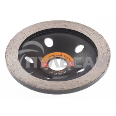 Чашка алмазная зачистная, 125 мм, сплошная Sparta