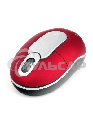 Мышь беспроводная Gembird MUSW-605 красный, 1200 dpi, радиоканал, USB, кнопки - 3