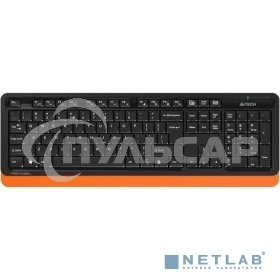 Комплект клавиатура + мышь A4Tech Fstyler FG1010 клав:черный/оранжевый мышь:черный/оранжевый USB беспроводная Multimedia