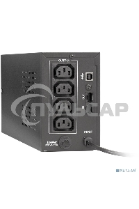 Источник бесперебойного питания ExeGate EP285476RUS Power Smart ULB-850.LCD.AVR.C13.RJ.USB 850VA/480W, LCD, AVR, 4*IEC-C13, RJ45/11, USB, черный
