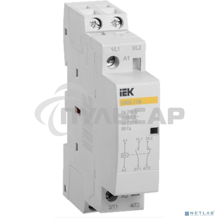 Контактор модульный КМ20-20М AC MKK11-20-20 IEK