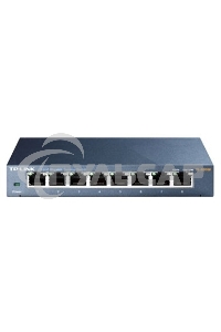 Коммутатор TP-Link SMB TL-SG108 8-port Desktop Gigabit Switch, 8 10/100/1000M RJ45 ports,metal case