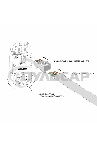 Разъем RJ-45 Rexant (8P8C) под витую пару, FTP, кат.5e