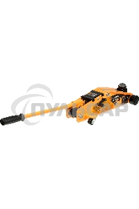 Домкрат ВИХРЬ ДМК-2,5ФК2,5т,140-390мм,сфиксатором,вкейсе, гидравлический подкатной