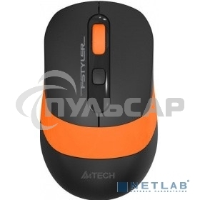 Комплект клавиатура + мышь A4Tech Fstyler FG1010 клав:черный/оранжевый мышь:черный/оранжевый USB беспроводная Multimedia