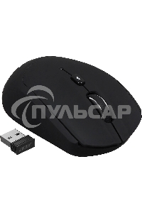 Мышь беспроводная Acer OMR050 черный, 1600 dpi, радиоканал, Bluetooth, USB, кнопки - 6