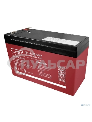 Аккумуляторная VRLA батарея CBR CBT-HR1227W-F2 (12В 7.5А·ч), клеммы F2