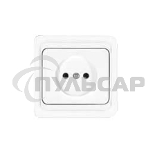Розетка 1-м СП Валери 16А IP20 бел. Universal В0022