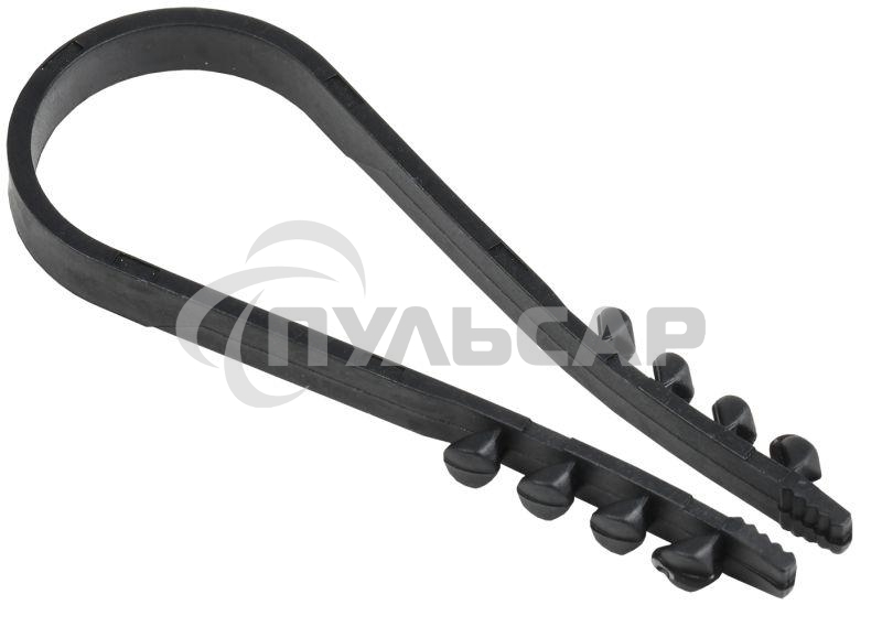 Дюбель хомут Iek UHH36-19-25-100 19-25мм нейлон черный (100шт) ИЭК