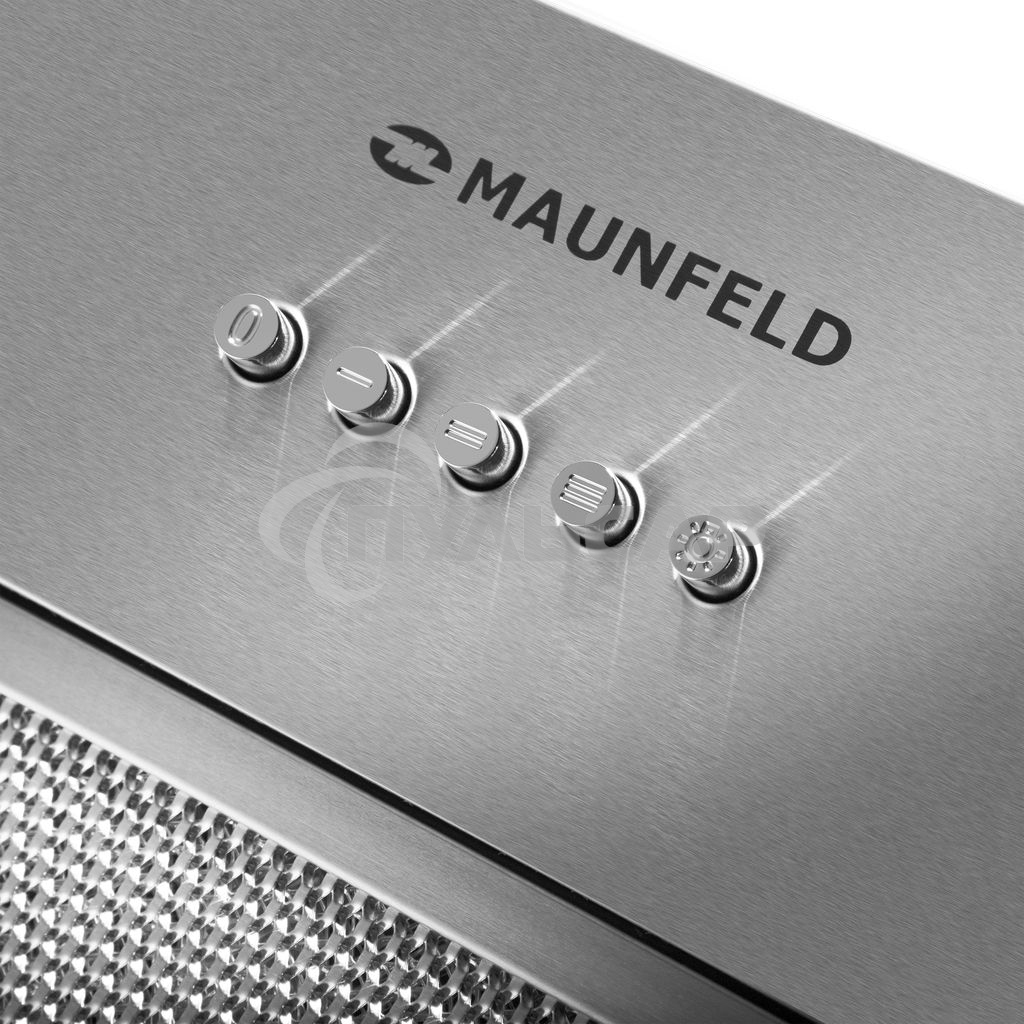 Вытяжка встраиваемая Maunfeld THAMES 601PM нержавеющая сталь, 60 см, 850 куб. м/ч, 44 дБ