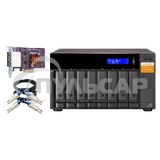 Полка расширения сетевого хранилища без дисков SMB QNAP TL-D800S SATA expansion enclosure, 8-tray 3,5