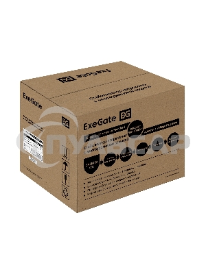 Стабилизатор напряжения ExeGate Expert AS-8000 (8000ВА, вход 140-260В, цветной дисплей, выход 220В±8%, КПД 98%, 5 уровней защиты, задержка, усиленный метал. корпус, клем.колодка, RTL)