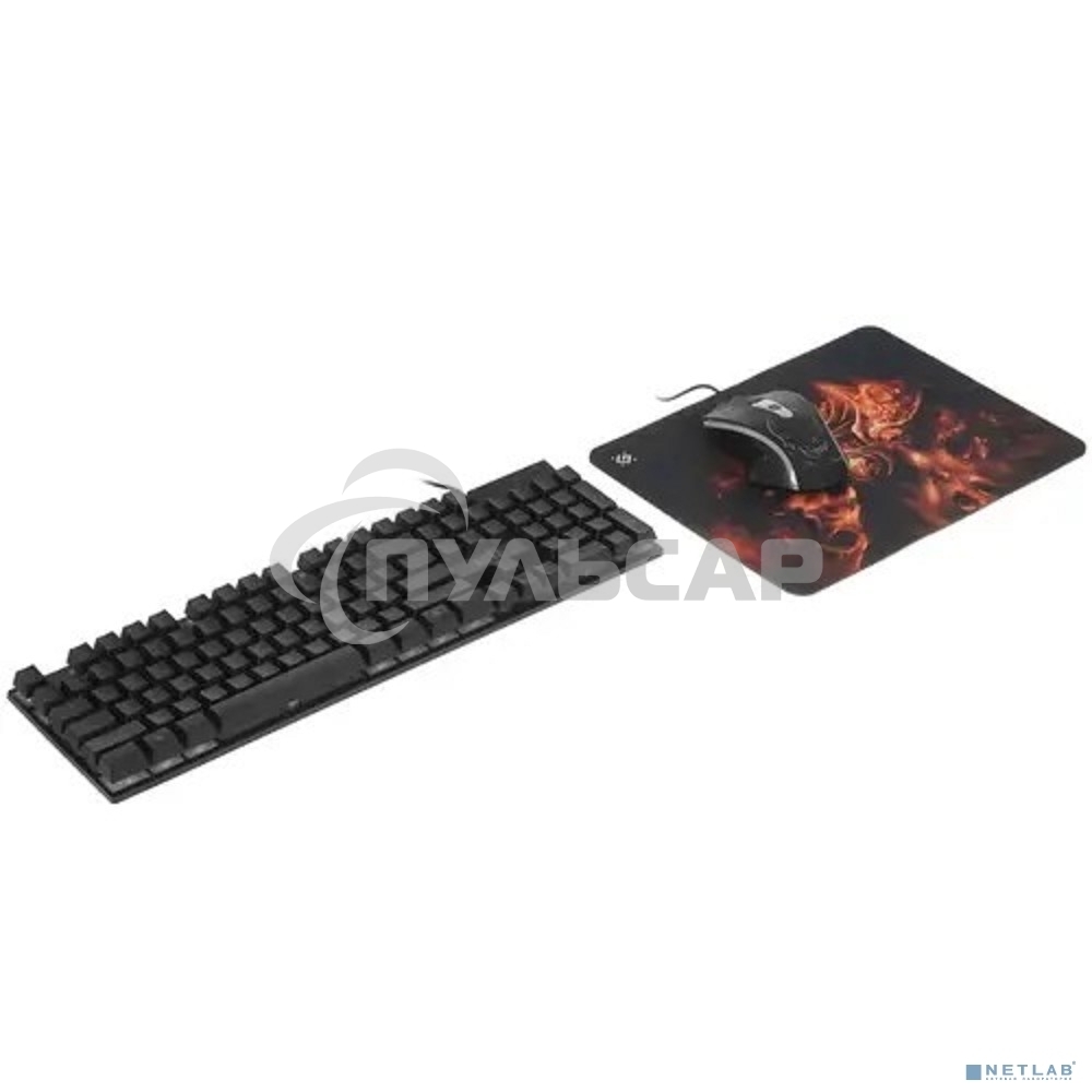 Комплект клавиатура + мышка +PAD Defender AURA  MKP-117 RU