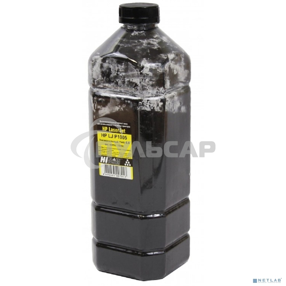 Тонер Hi-Black для HP LJ Универсальный P1005 (Hi-Black) Тип 4.4, 1 кг, канистра