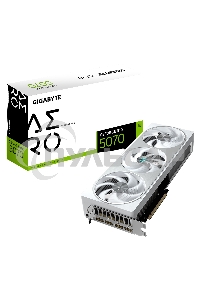 Видеокарта Gigabyte PCI-E GV-N5070AERO OC-12GD 1.0 NVIDIA GeForce RTX 5070 12Gb 192bit GDDR7 2805/28000 HDMIx1 DPx3 HDCP Ret