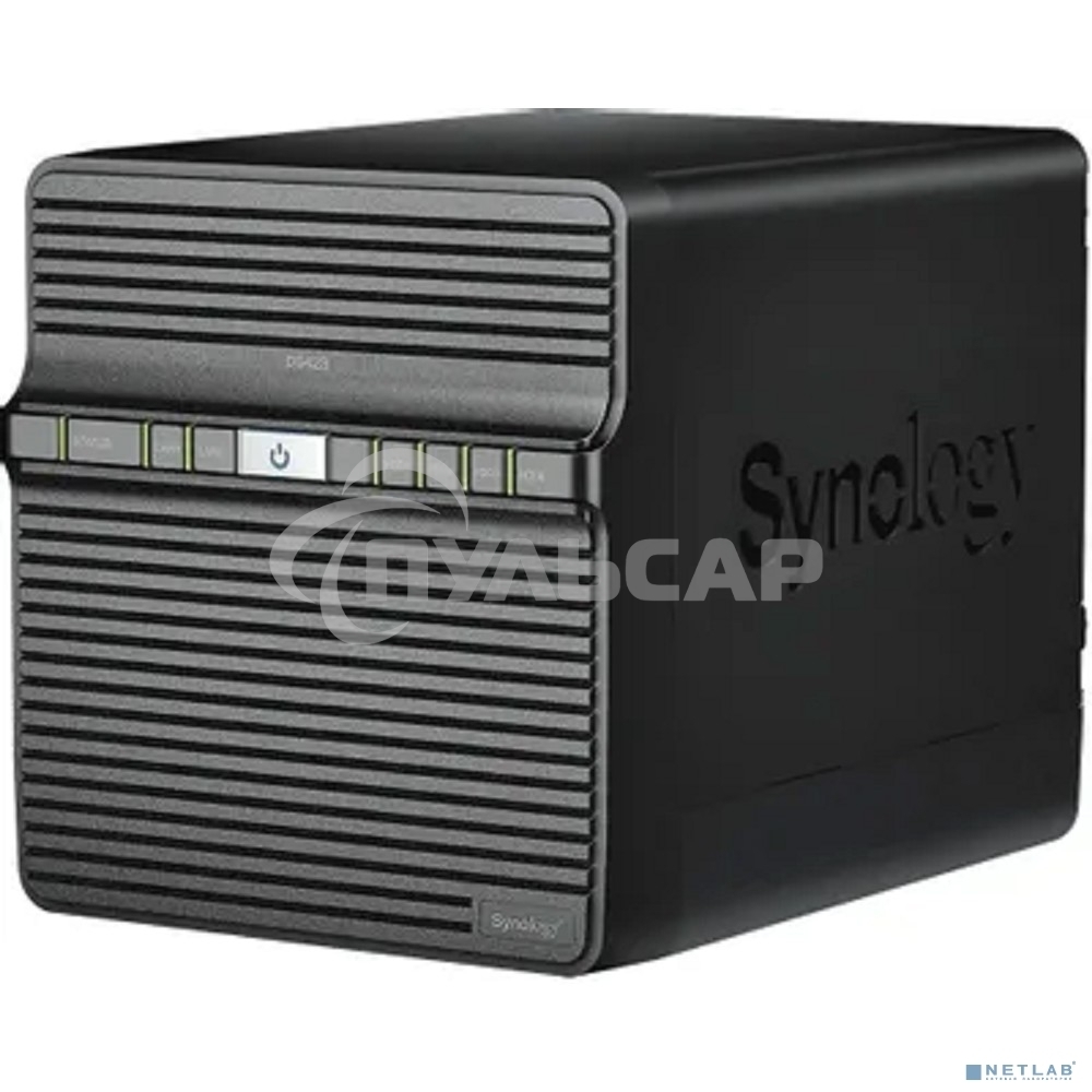 СХД SYNOLOGY настольное исполнение 4BAY NO HDD DS423