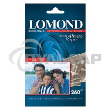 Фотобумага Lomond 1103302 10x15/260г/м2/20л./белый полуглянцевое для струйной печати