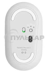 Мышь беспроводная Logitech Pebble 2 M350S белый, 4000 dpi, Bluetooth, кнопки - 3