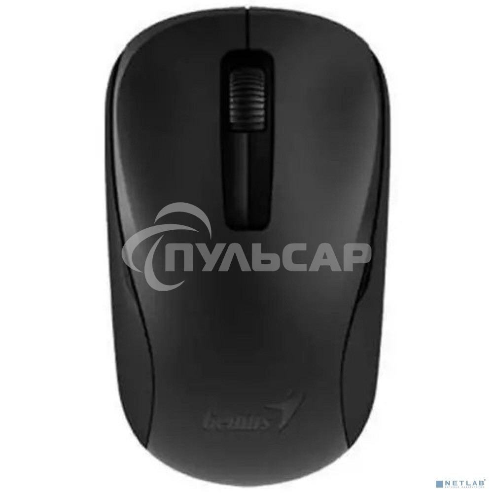 Мышь беспроводная Genius NX-7005 черный, 1200 dpi, радиоканал, USB, кнопки - 3