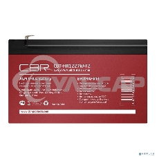 Аккумуляторная VRLA батарея CBR CBT-HR1227W-F2 (12В 7.5А·ч), клеммы F2