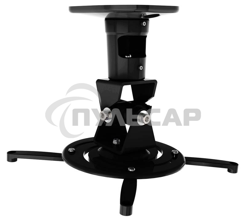 Кронштейн для проектора Cactus CS-VM-PR01-BK черный макс.10кг настенный и потолочный поворот и наклон