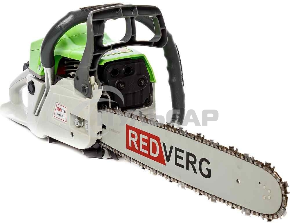 Бензопила RedVerg RD-GC45-16. 1800 Вт,2.40 л.с.,45,0см3, длина шины 40 см
