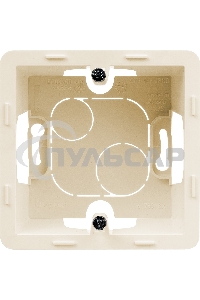 Коробка накладного монтажа 1 пост слоновая кость Inspiria