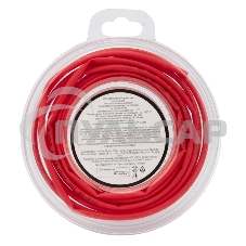 Трубка термоусаживаемая 3.0/1.5мм красн. ролик 2.44м Rexant 29-0004