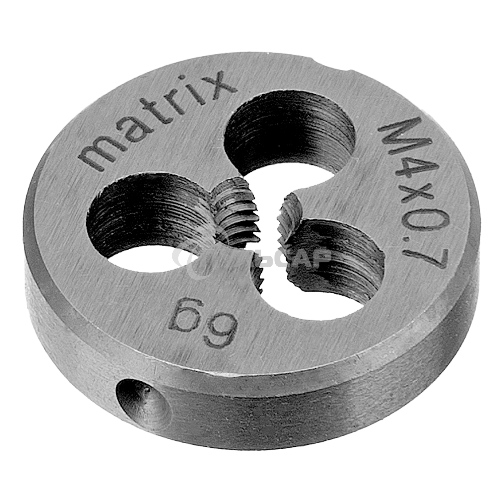 Плашка Matrix М4x0,7 мм, Р6М5