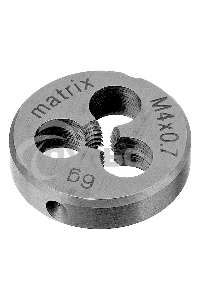 Плашка Matrix М4x0,7 мм, Р6М5