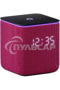 Умная колонка Яндекс Станция Миди, ZigBee, 24Вт, с голосовым ассистентом Алиса на YaGPT, малиновый