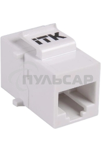 Проходной адаптер кат.5E UTP, RJ45-RJ45, тип Keystone Jack CS7-1C5EU ITK