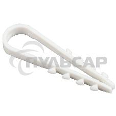 Дюбель хомут Iek UHH35-5-10-100 5-10мм нейлон белый d=5 мм (100шт)