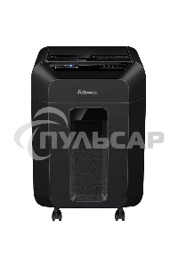 Шредер Fellowes AutoMax 80M FS-46215, минирезка, DIN P-4, 4х12 мм, автоподача 80 лст., 17 лтр., автореверс, уничт.: скобы, скрепки, пл. карты