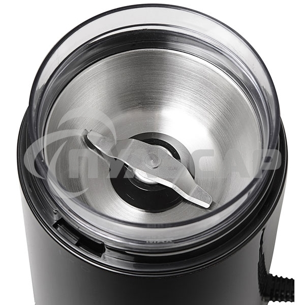 Кофемолка Kitfort КТ-1314 Напряжение: 220 - 230 В, 50/60 Гц.Мощность: 150 Вт.Вместимость: 60 г зерен.